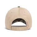 Four Star Curved Brim 6 Panel Hat (Khaki / Camo)